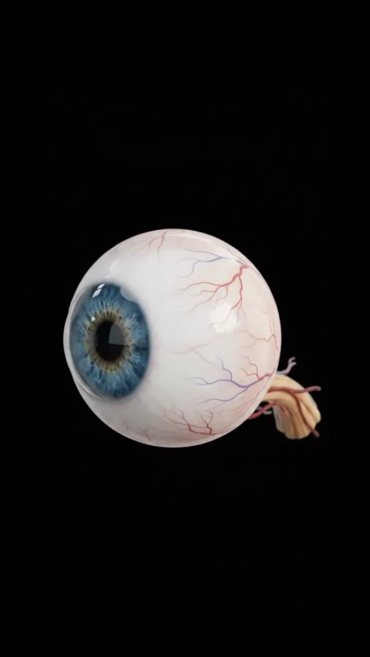 Ojo humano en 3D